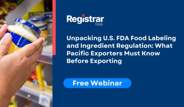 FREE WEBINAR for Pacific Exporters organized by the Fiji Trade Commission, North America